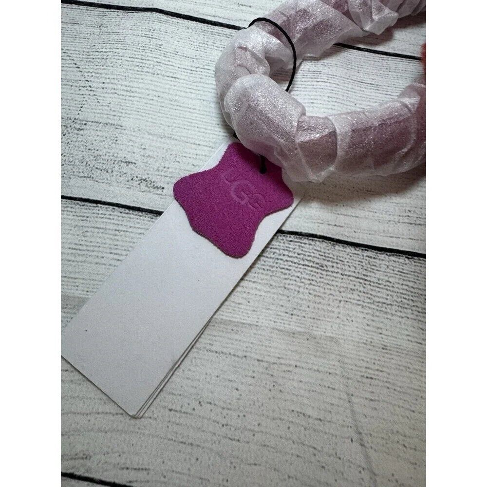 UGG Dannie II Mini Sheepskin Zebra Backback FUCHSIA